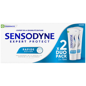 Sensodyne Rapide Action Menthe 2x75ml pas cher