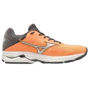 Baskets De Sport Mizuno Wave Rider 23 - Femme - Orange - Running - Drop 12 mm pas cher