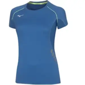 Comparateur de prix : Tee shirt running trail femme mizuno premium hz bleu marine