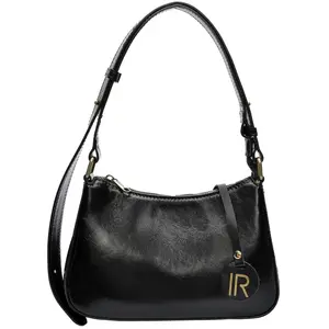Isabella Rhea - Sac bandoulière Salomé Noir - 15x24x6 cm OS pas cher