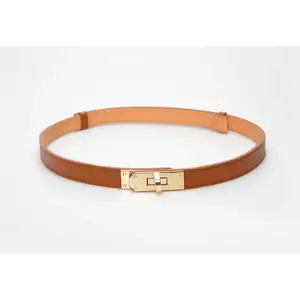 Isabella Rhea - Ceinture Rapha Cognac - 55-10x50-94 cm OS pas cher