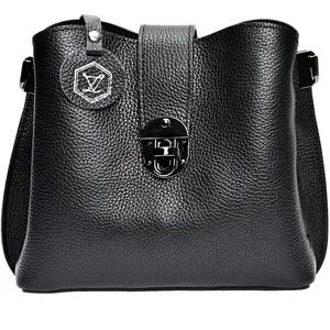 Luisa Vannini - Sac bandoulière gris noir - 19x21x7 cm OS