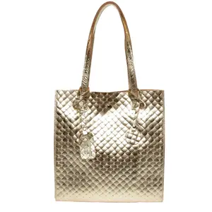 Anna Luchini - Sac à l'épaule Roxane Doré - 33x31x9 cm OS pas cher
