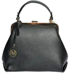 Roberta M - Sac à main Chayane noire - 21x28x11cm OS pas cher