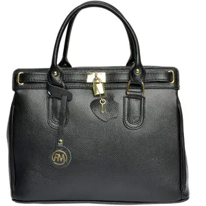 Roberta M - Sac à main Baliss Noir - 27x33x17 cm OS pas cher