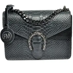 Roberta M - Sac bandoulière Baleyse Noir - 15x20x5 cm OS pas cher