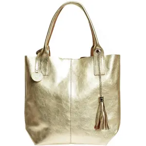 Roberta M - Sac cabas Blaise Doré - 34x40x17 cm OS pas cher