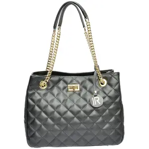 Isabella Rhea - Sac porté épaule Victoria Noir - 26x33x15cm OS pas cher