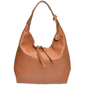 Isabella Rhea - Sac porté épaule Vichy Cognac - 33x43.5x12 cm OS pas cher