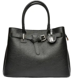 Anna Luchini - Sac à main Armess Noir - 25x34x14.5 cm OS