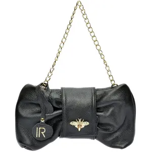 Isabella Rhea - Sac bandoulière Fortune Noir - 15x31.5x4 cm OS