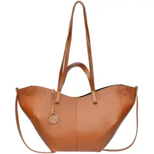 Luisa Vannini - Sac à main Lou Cognac - 22x33x10 cm OS