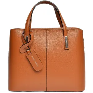 Anna Luchini - Sac à main Jade Cognac - 26.5x31x14.5 cm OS