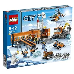 Lego city - 60036 - jeu de construction - le camp de base arctique pas cher