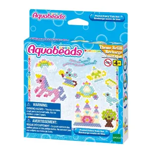 Comparateur de prix : Loisir créatif - AQUABEADS - Recharge conte de fées - Perles qui collent à l'eau