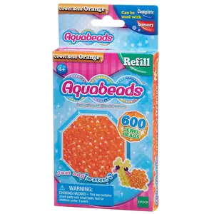 Recharge Aquabeads Perles à facettes Orange pas cher