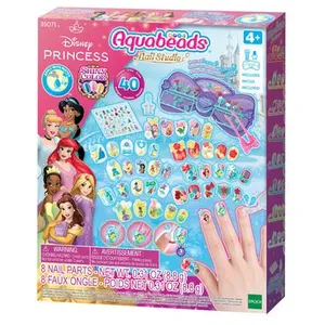 Comparateur de prix : Aquabeads - Nail Studio Princesses Disney - Ongles qui collent avec de l'eau