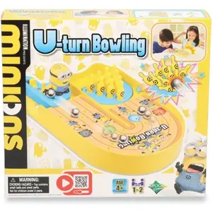 EPOCH Games Minions 7518 Minions U-Turn Bowling - Jeu d'ambiance pas cher