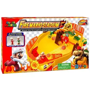 Comparateur de prix : Jeu d'action et de réflexe - EPOCH - Fire Mario Stadium - Licence Mario - 20 min