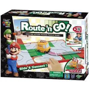 EPOCH Games The Super Mario Bros. Movie 7465 Route 'n GO! - Jeu d'ambiance pas cher