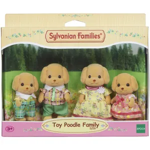 Sylvanian Families - 5259 - La famille caniche, A partir de 3 ans pas cher