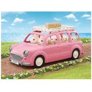 Comparateur de prix : SYLVANIAN FAMILIES - Monospace rose pour pique-nique en famille