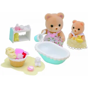 Playset Sylvanian Families 5092 Le bain de bébé ours pas cher