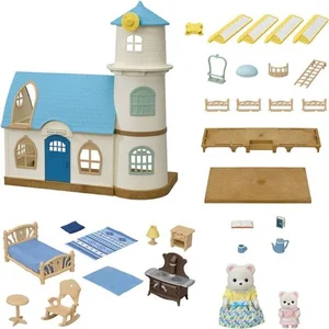 Sylvanian families 5630 le grand moulin a vent - mini univers pas cher
