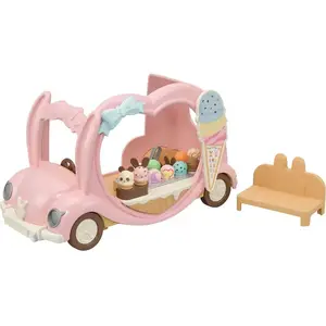 Comparateur de prix : Sylvanian Families Epoch d'Enfance La Fete Foraine Le Marchand De Glace Ambulant