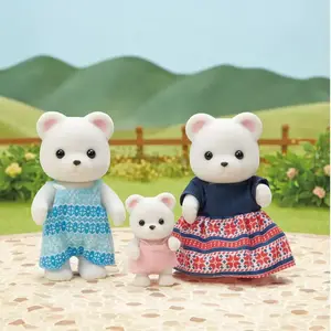 SYLVANIAN FAMILIES 5396 La Famille Ours Polaire - Les familles pas cher