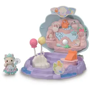 Comparateur de prix : Sylvanian Families Coffret Boutique - Boutique Des Sirenes - Accessoires Et Poignée Intégrée