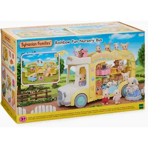 Comparateur de prix : SYLVANIAN FAMILIES 5744 - Le bus et sa cour de récréation