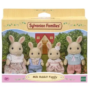 Comparateur de prix : Figurines Sylvanian Families La famille Lapin Crème