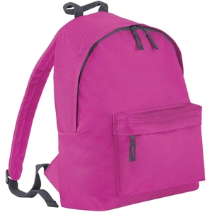 Beechfield - Sac à dos enfant (Fuchsia/Graphite) TU