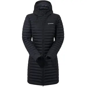 Comparateur de prix : Berghaus - Micro Jacket Long - Doudoune femme Black / Black - UK 8
