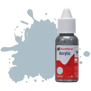 Comparateur de prix : Humbrol Peinture N°127 Gris fantôme US - Satin : Acrylique : 14 ml