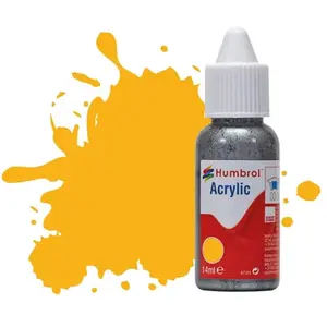 Comparateur de prix : Humbrol Db0154 Peinture Acrylique NO154 Jaune Insignia - Mat