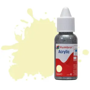 Humbrol Peinture N°41 Ivoire - Brillant : Acrylique : 14 ml