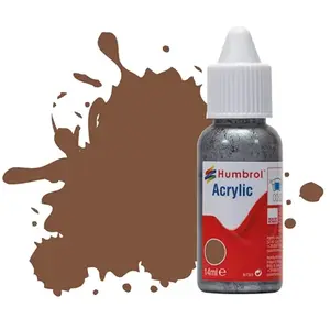 Humbrol Db0186 Peinture Acrylique NO186 Marron - Mat pas cher