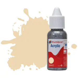 Peinture Humbrol Acrylic Dropper Bottle 14ml 71 Oak - Satin - Humbrol pas cher