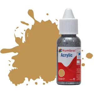 Comparateur de prix : Humbrol Db0093 Peinture Acrylique NO93 Jaune Désert, 14 ml (Lot de 1)