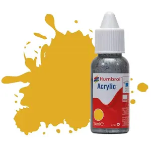 Humbrol Peinture N°16 Or - Métallique : Acrylique : 14 ml pas cher