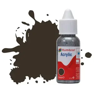 Comparateur de prix : Humbrol Peinture N°10 Marron - Brillant : Acrylique : 14 ml