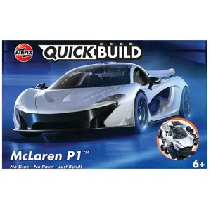 Comparateur de prix : Maquette QUICKBUILD McLaren P1 - Blanc  - Airfix Maquette de voiture  - J6028 