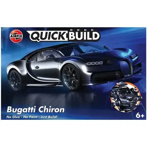 Airfix QUICKBUILD : Voiture Bugatti Chiron - Noire pas cher