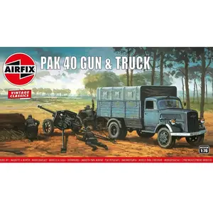 Comparateur de prix : Opel Blitz & Pak 40 Gun, Vintage Classic - 1:76e - Airfix