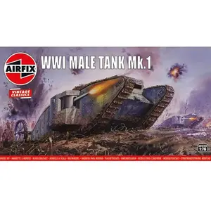 Comparateur de prix : Wwi male Tank Mk.i,vintage Classics - 1:76e - Airfix