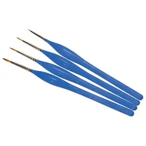 Detail Sable Brush Pack Sizes 00, 0, 1, 2 - Humbrol