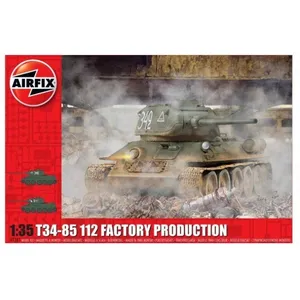 T34/85 Ii2 Factory Production - 1:35e - Airfix pas cher