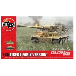 Tiger-1 early Version - 1:35e - Airfix pas cher